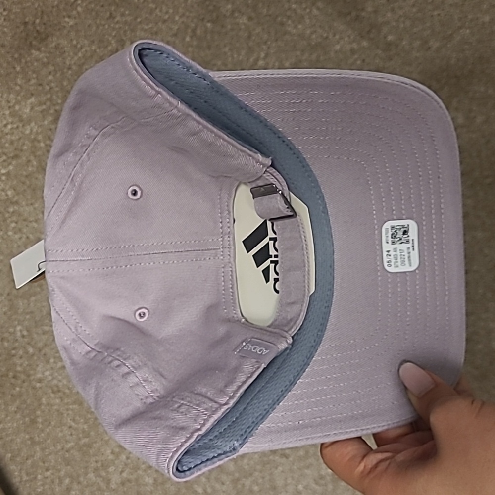 NWT Adidas Lavender Cap - Picture 2 of 4